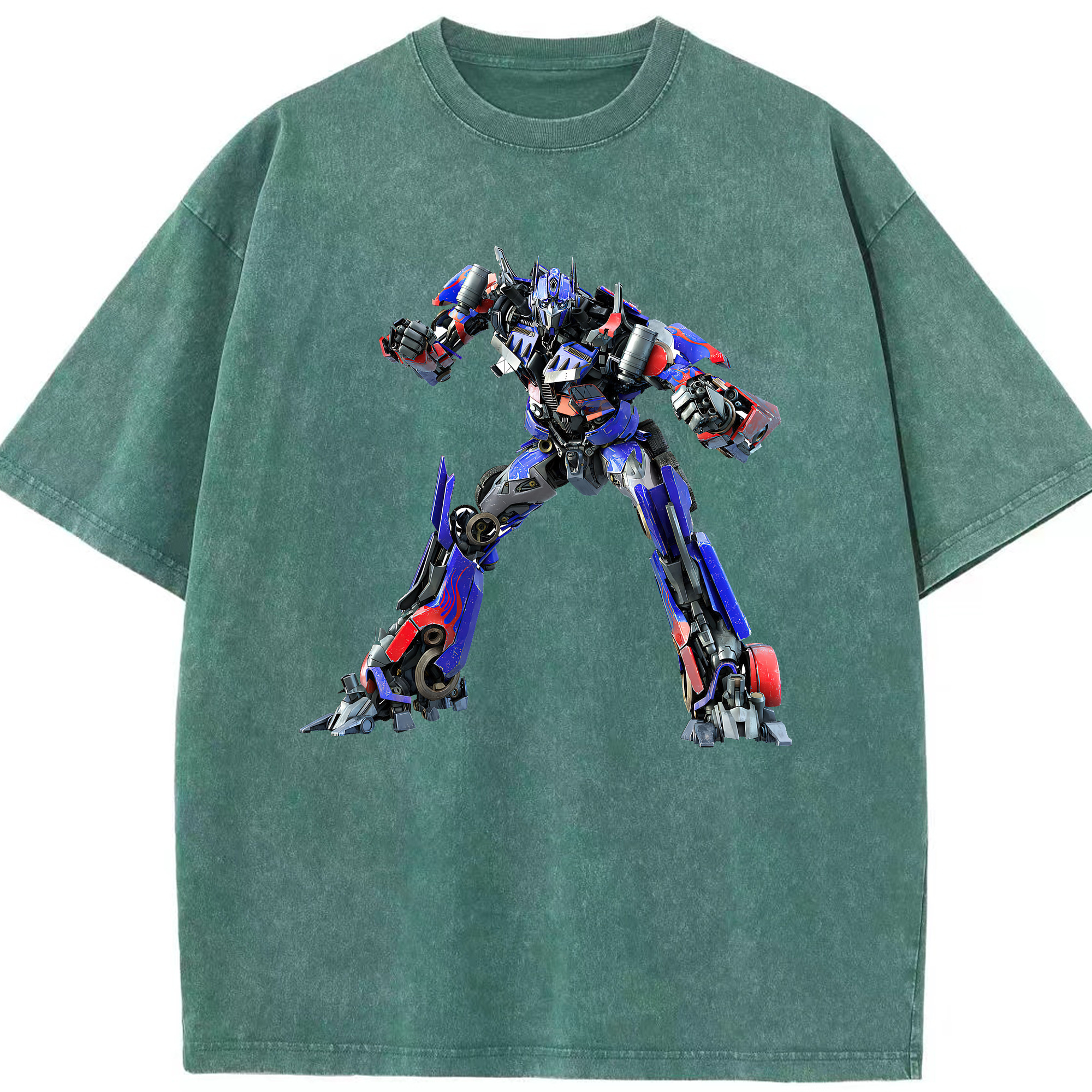 （画像用） Transformers トランスフォーマー 綿100% ヴィンテージ風 半袖Tシャツ（フロントプリント）